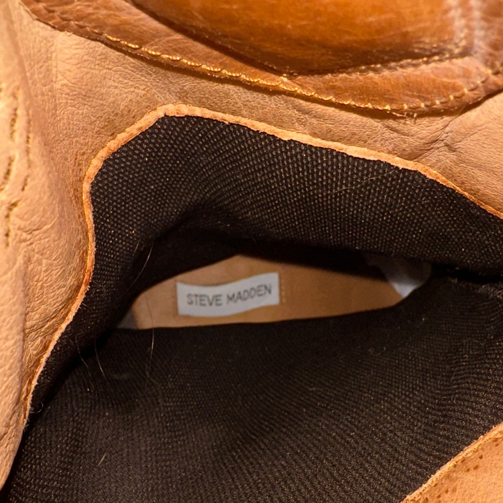 Steve Madden Brown Heeled Boots - Picture 11 of 11